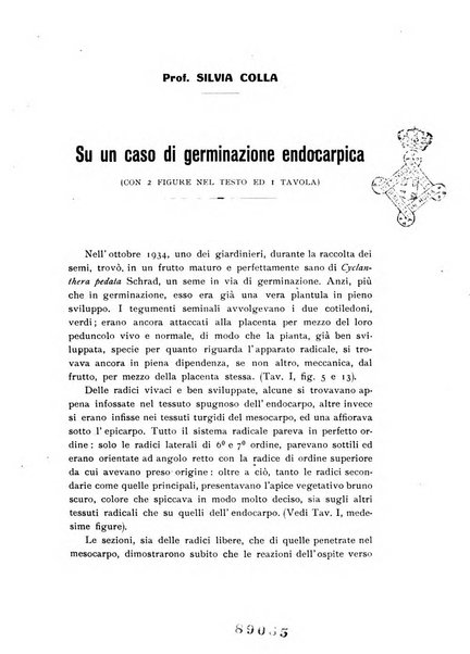 Archivio botanico pubblicato da Augusto Béguinot