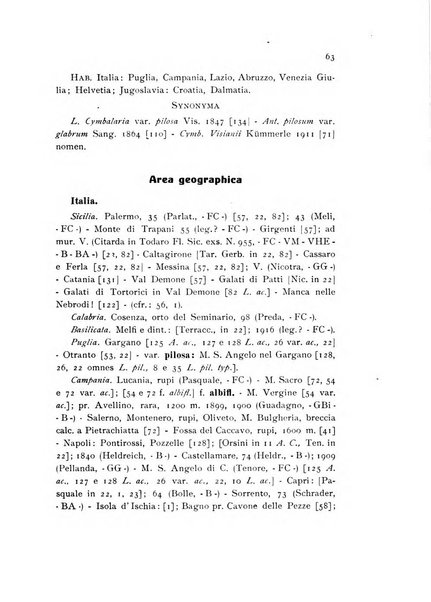 Archivio botanico pubblicato da Augusto Béguinot