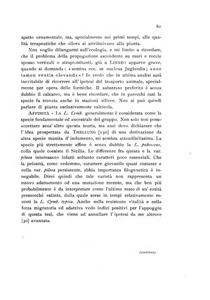 Archivio botanico pubblicato da Augusto Béguinot