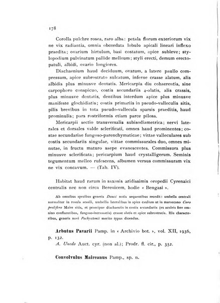 Archivio botanico pubblicato da Augusto Béguinot