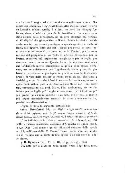 Archivio botanico pubblicato da Augusto Béguinot