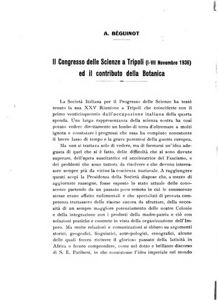 Archivio botanico pubblicato da Augusto Béguinot