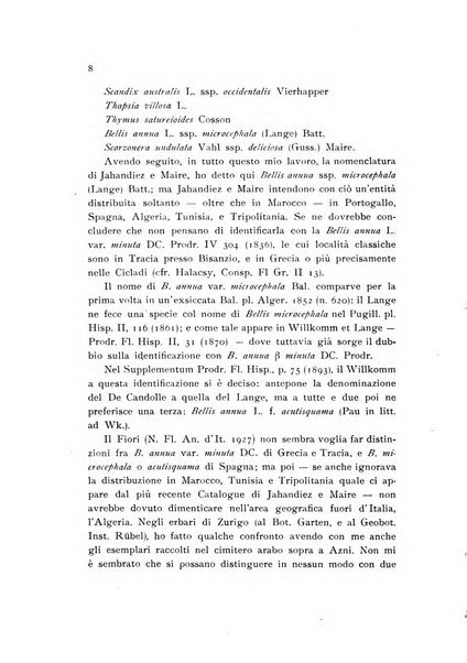 Archivio botanico pubblicato da Augusto Béguinot