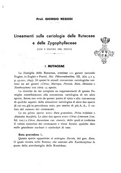 Archivio botanico pubblicato da Augusto Béguinot