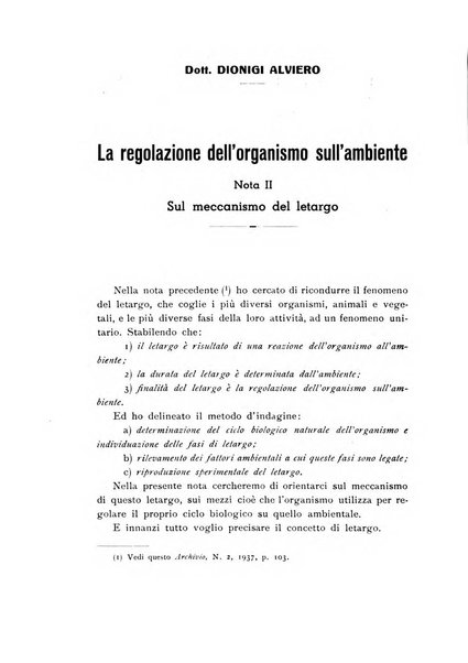 Archivio botanico pubblicato da Augusto Béguinot