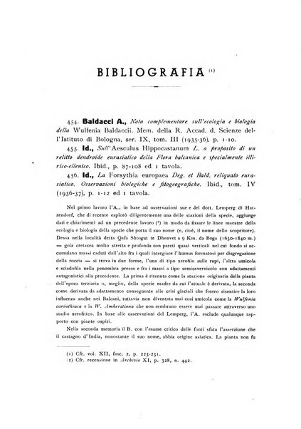 Archivio botanico pubblicato da Augusto Béguinot