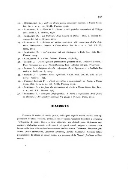 Archivio botanico pubblicato da Augusto Béguinot