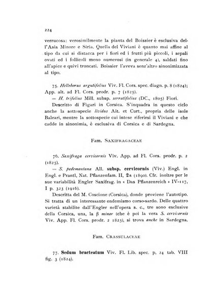 Archivio botanico pubblicato da Augusto Béguinot