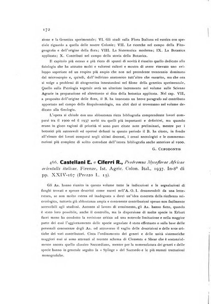 Archivio botanico pubblicato da Augusto Béguinot