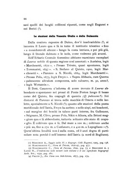 Archivio botanico pubblicato da Augusto Béguinot