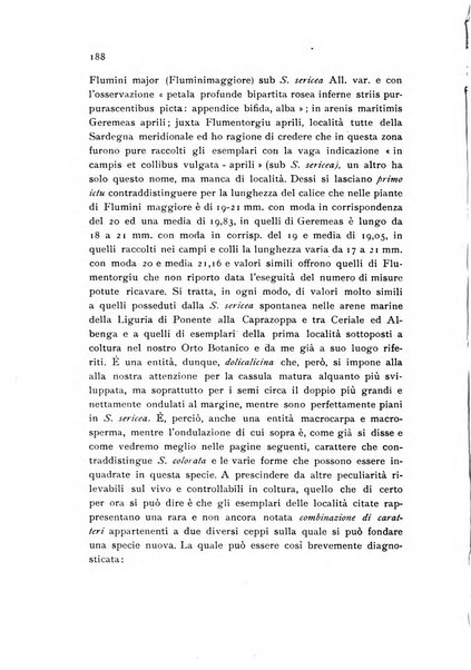 Archivio botanico pubblicato da Augusto Béguinot