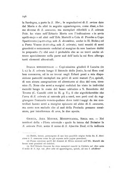 Archivio botanico pubblicato da Augusto Béguinot