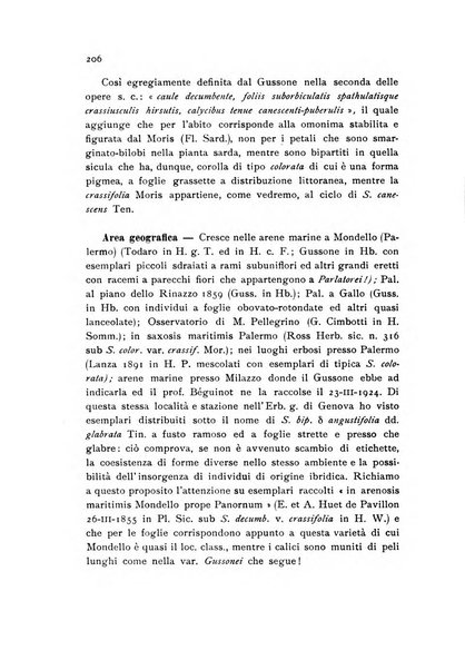 Archivio botanico pubblicato da Augusto Béguinot