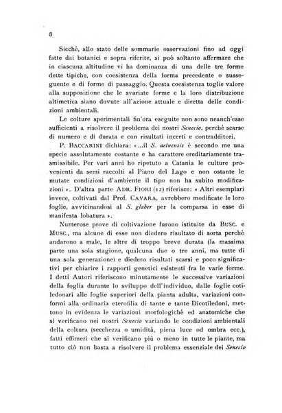 Archivio botanico pubblicato da Augusto Béguinot