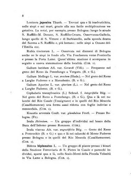 Archivio botanico pubblicato da Augusto Béguinot