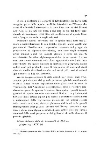 Archivio botanico pubblicato da Augusto Béguinot