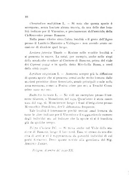 Archivio botanico pubblicato da Augusto Béguinot