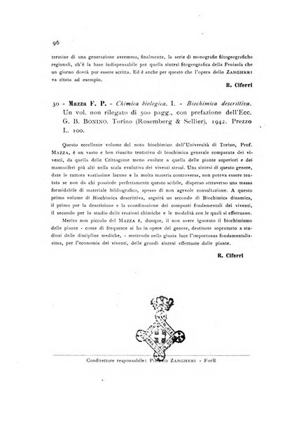 Archivio botanico pubblicato da Augusto Béguinot
