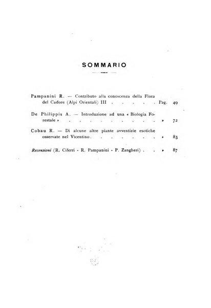 Archivio botanico pubblicato da Augusto Béguinot