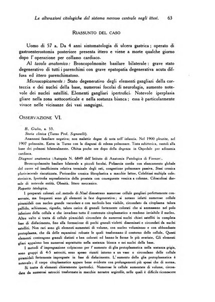 Archivio De Vecchi per l'anatomia patologica e la medicina clinica