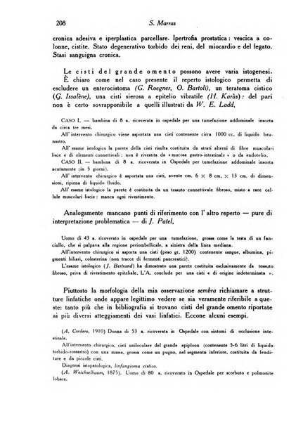 Archivio De Vecchi per l'anatomia patologica e la medicina clinica