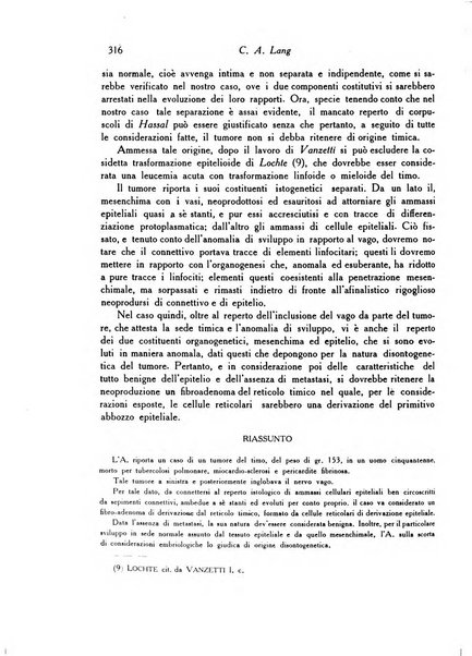 Archivio De Vecchi per l'anatomia patologica e la medicina clinica