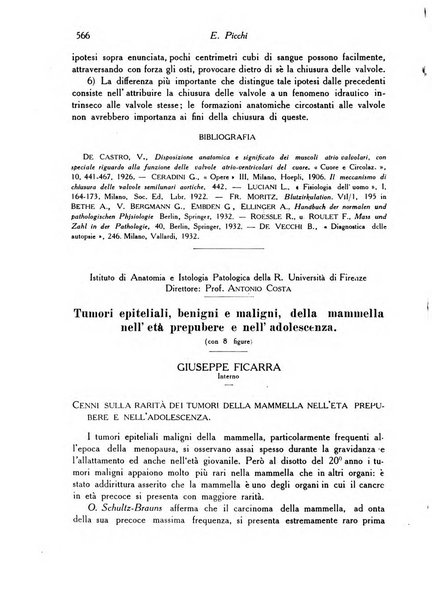 Archivio De Vecchi per l'anatomia patologica e la medicina clinica