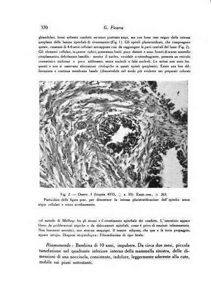 Archivio De Vecchi per l'anatomia patologica e la medicina clinica