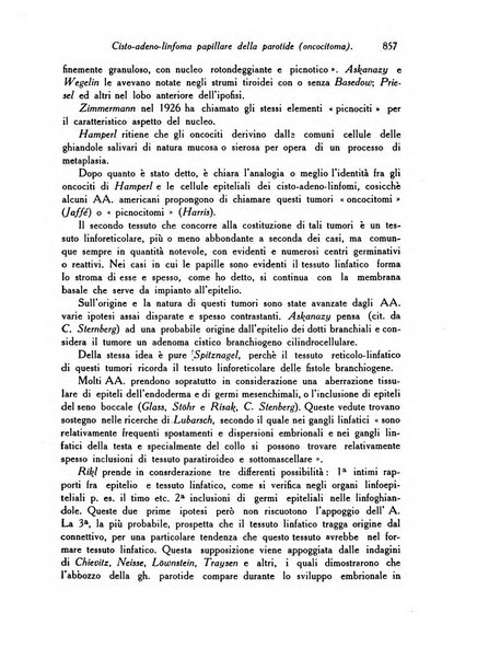 Archivio De Vecchi per l'anatomia patologica e la medicina clinica