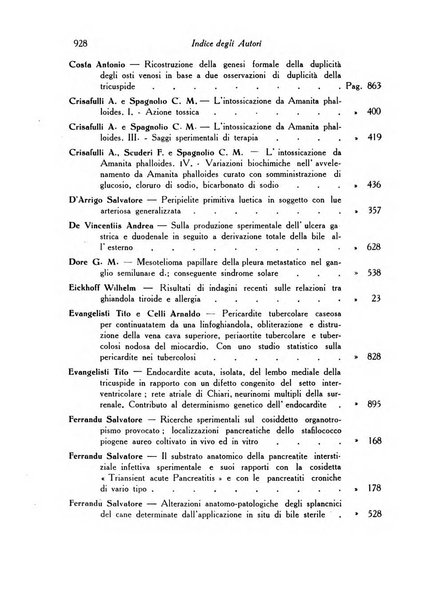 Archivio De Vecchi per l'anatomia patologica e la medicina clinica