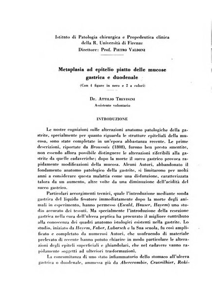 Archivio De Vecchi per l'anatomia patologica e la medicina clinica