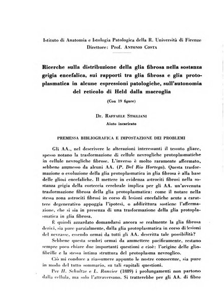 Archivio De Vecchi per l'anatomia patologica e la medicina clinica