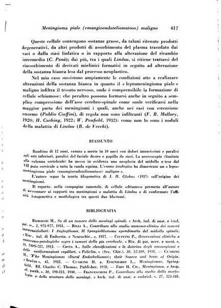 Archivio De Vecchi per l'anatomia patologica e la medicina clinica