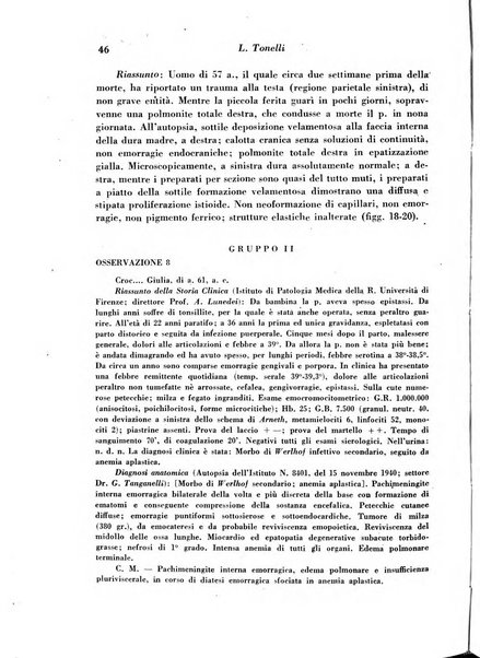 Archivio De Vecchi per l'anatomia patologica e la medicina clinica