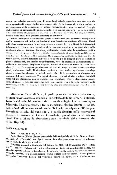 Archivio De Vecchi per l'anatomia patologica e la medicina clinica