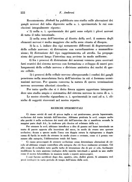 Archivio De Vecchi per l'anatomia patologica e la medicina clinica