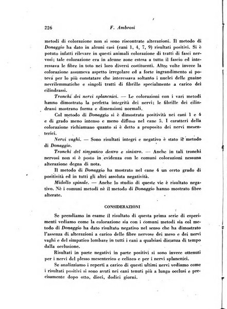 Archivio De Vecchi per l'anatomia patologica e la medicina clinica