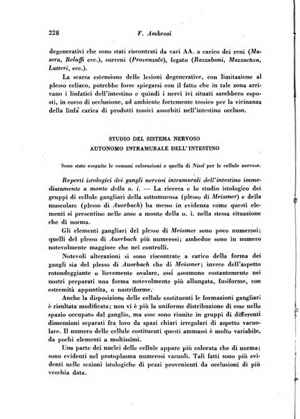 Archivio De Vecchi per l'anatomia patologica e la medicina clinica