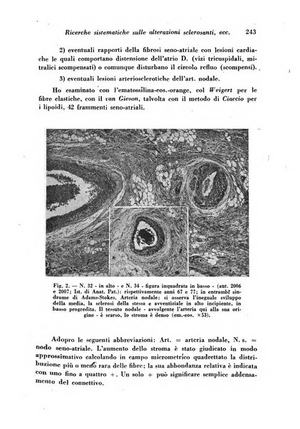 Archivio De Vecchi per l'anatomia patologica e la medicina clinica