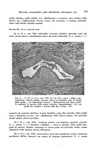 Archivio De Vecchi per l'anatomia patologica e la medicina clinica