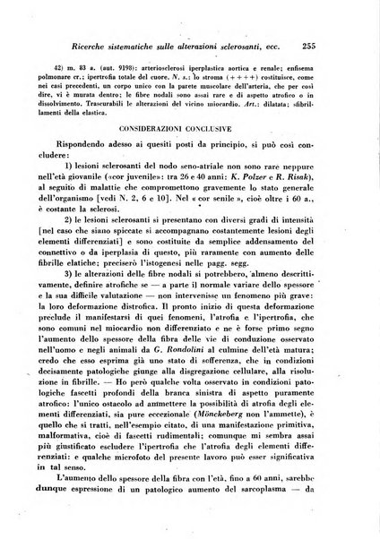 Archivio De Vecchi per l'anatomia patologica e la medicina clinica