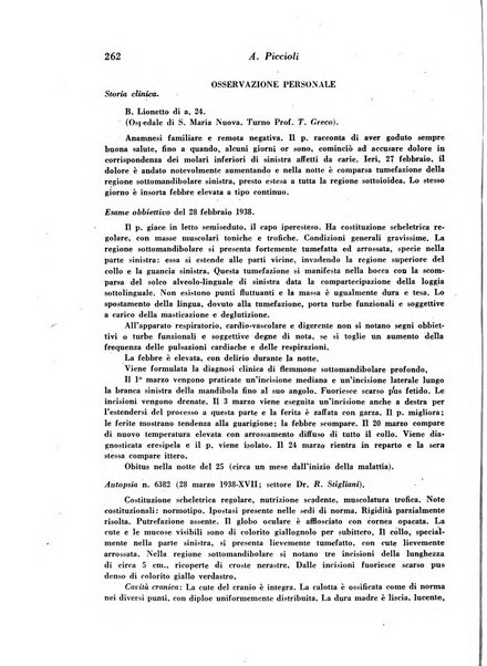 Archivio De Vecchi per l'anatomia patologica e la medicina clinica