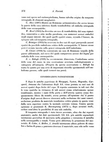 Archivio De Vecchi per l'anatomia patologica e la medicina clinica