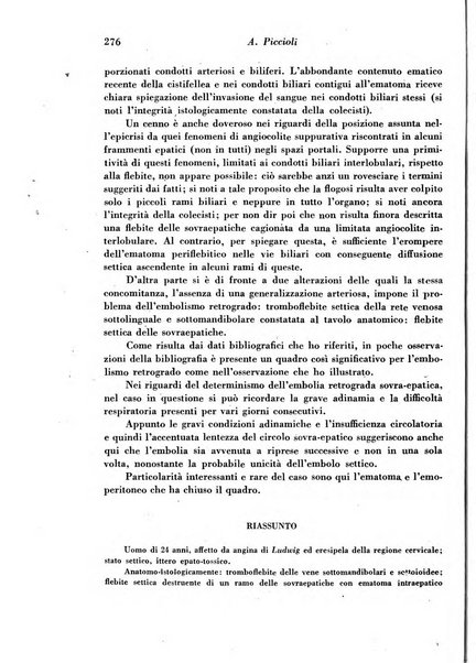 Archivio De Vecchi per l'anatomia patologica e la medicina clinica