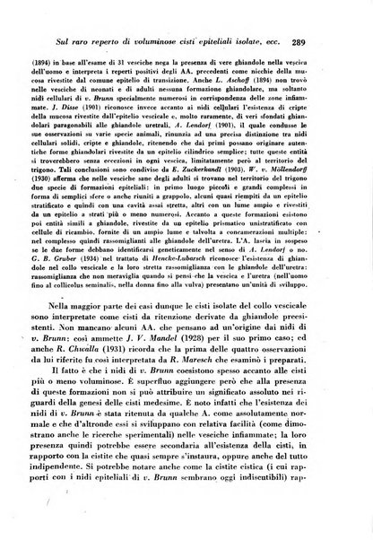 Archivio De Vecchi per l'anatomia patologica e la medicina clinica