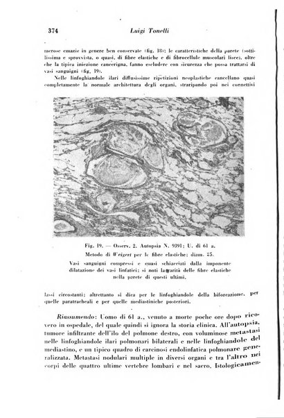 Archivio De Vecchi per l'anatomia patologica e la medicina clinica