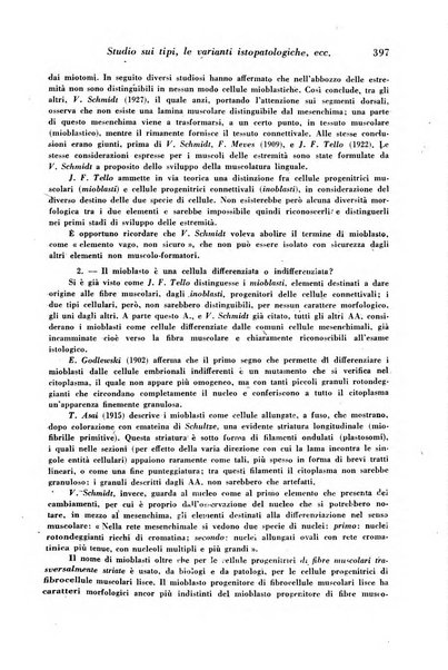 Archivio De Vecchi per l'anatomia patologica e la medicina clinica