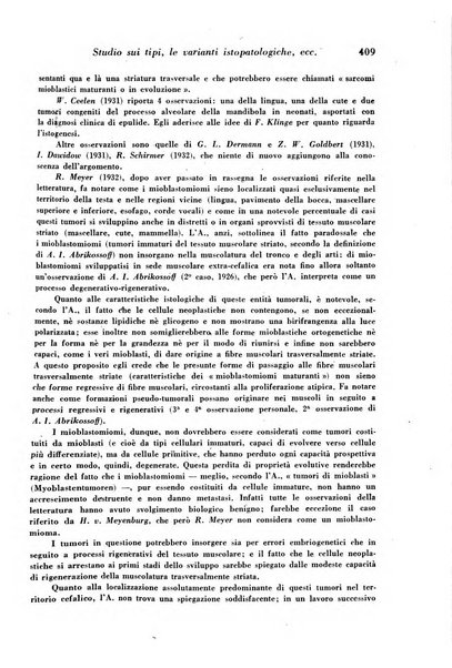 Archivio De Vecchi per l'anatomia patologica e la medicina clinica