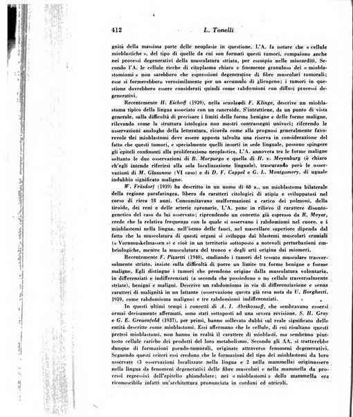 Archivio De Vecchi per l'anatomia patologica e la medicina clinica