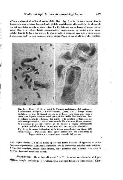 Archivio De Vecchi per l'anatomia patologica e la medicina clinica